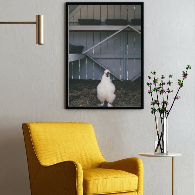 Silkie Chicken Poster (Creator Uploaded)
