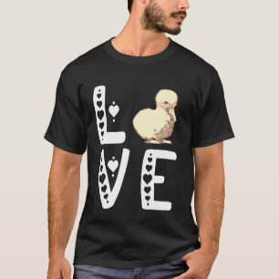 Silkie Chicken Silkie Chicken Lover Love Silky Chi T-Shirt