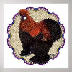 Silkie Circle Poster