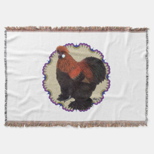 Silkie Circle Throw Blanket