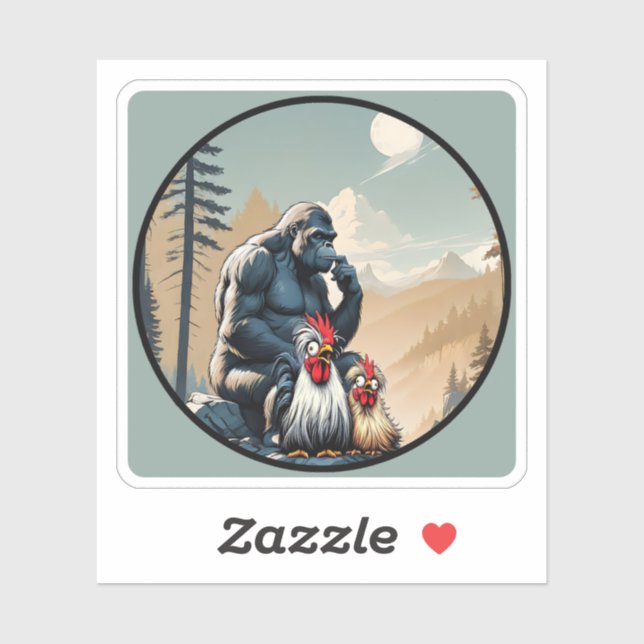  "Silkie Summit Selfie" Chessy Chicken Vinyl (Sheet)