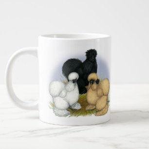 Silkie Trio Large Coffee Mug