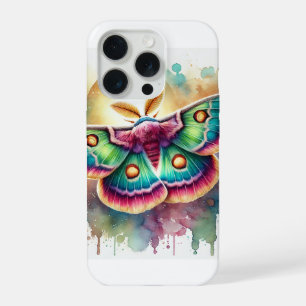 Silkmoth Beauty 210724AREF118 - Watercolor iPhone 15 Pro Case