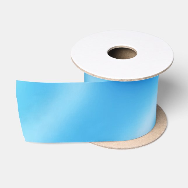 Silky Blue Satin Ribbon (Spool)