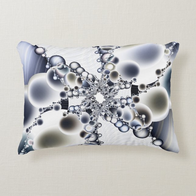 Silky Bubbles Accent Pillow (Front)