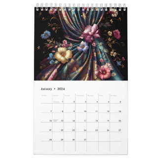 Silky Fantasies Calendar