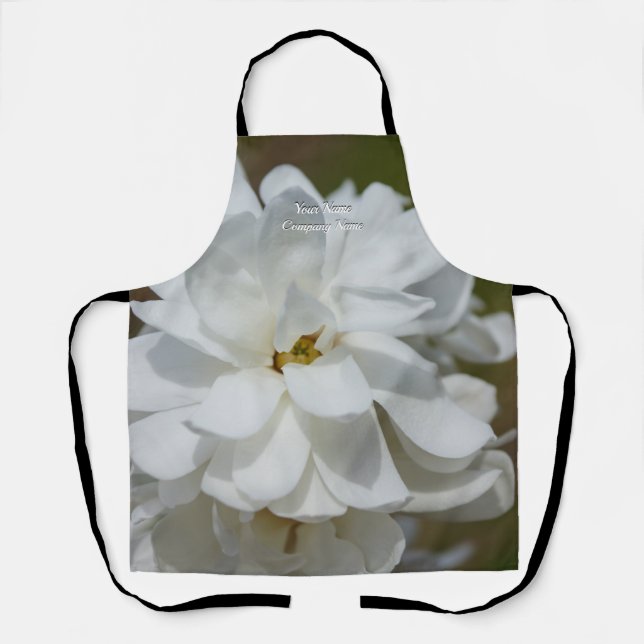 Silky Magnolia Apron (Front)