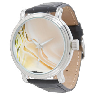 Silky Peach Design Watch