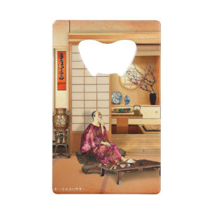 Silky Rice Powder Credit Card Bottle Opener