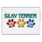 SILKY TERRIER Mom Paw Print 1