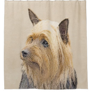 Silky Terrier Painting - Cute Original Dog Art