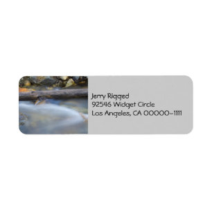 Silky Water 1 Address Label