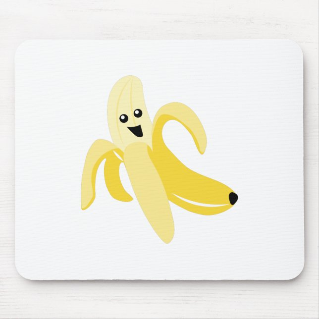 Silly Banana Mouse Pad (Front)