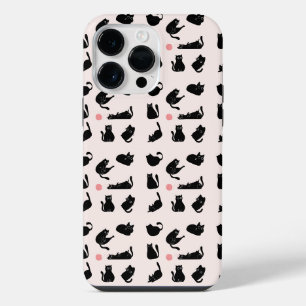 Silly Black Cats iPhone 14 Pro Max Case