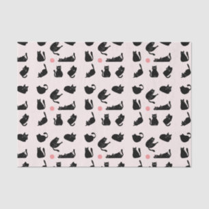 Silly Black Cats Tissue Paper