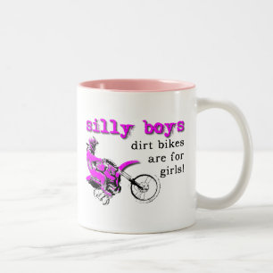 Silly Boys Dirt Bike Motocross Funny Mug Humour