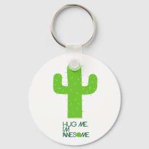 Silly Cactus Keychain