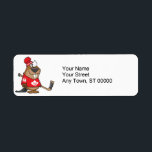 silly canadian hockey beaver cartoon<br><div class="desc">Funny and silly animal cartoon design. Graphic ©toonclipart.com. Used with permission.</div>