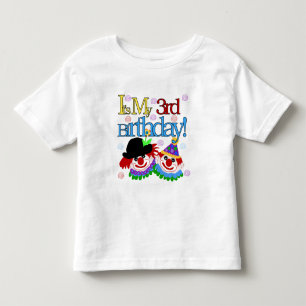 Silly Clowns 3e Anniversaire Tshirts et cadeaux