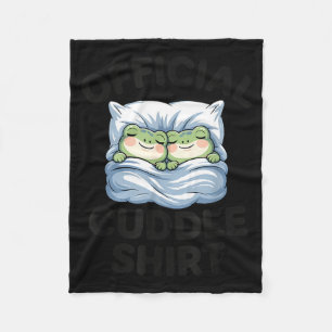 Silly Cuddle Cozy Frogs Official Fleece Blanket