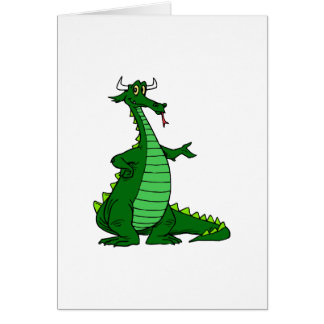 Silly Dragon Green