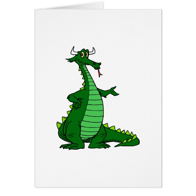 Silly Dragon Green (Front)