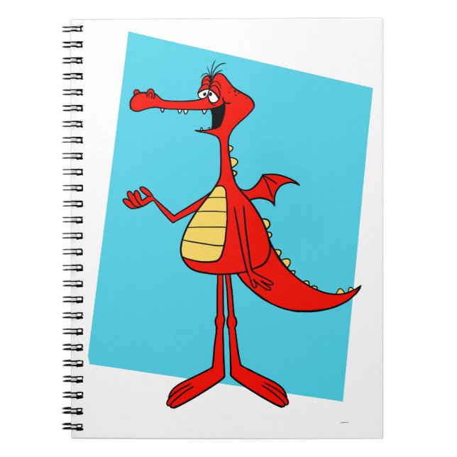 Silly Dragon Notebook (Front)