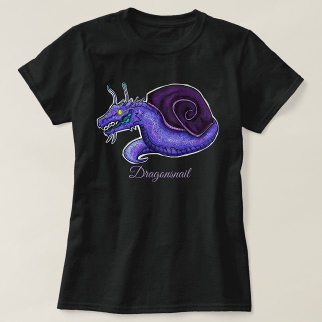 Silly Dragonsnail T-Shirt (Design Front)