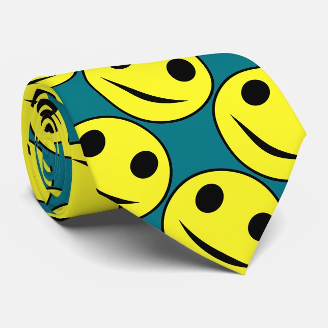 Silly face Novelty Tie (Rolled)