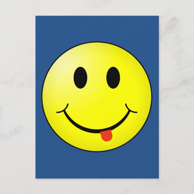 Silly Face Postcard (Front)