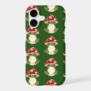 Silly frog fly agaric mushroom