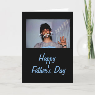 Silly Funny Dad Father's Day Greeting Card