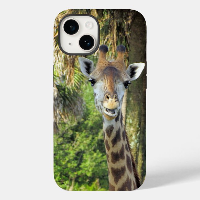 Silly Giraffe Phone Case (Back)