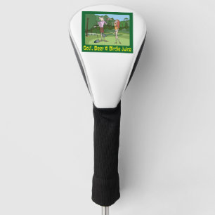 Silly Golf Cartoon Golf Head Cover