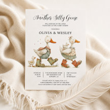 Silly Goose 2nd Baby Baby Shower