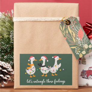 Silly Goose ABA Xmas RBT BCBA Behaviour Therapist Sticker