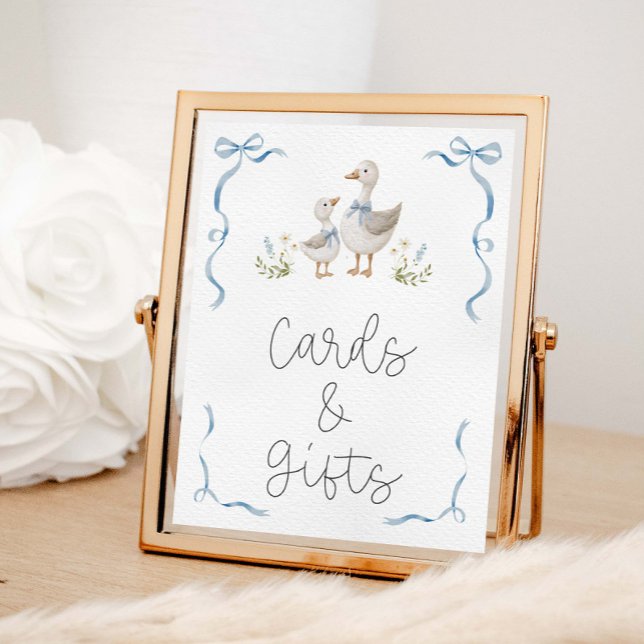 Silly Goose Baby Shower Cards And Gifts Poster (Creator Uploaded)