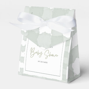 Silly Goose Baby Shower Gender Neutral Gingham Favor Box