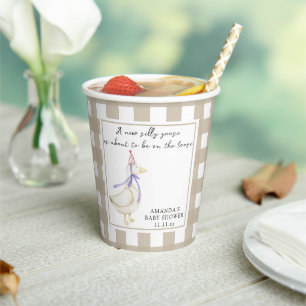 Silly Goose Baby Shower  Paper Cups