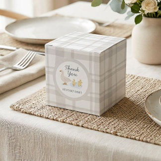 Silly Goose Baby Shower Thank You Favour Boxes