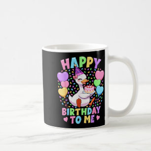 Silly goose birthday girl shirt happy birthday to coffee mug