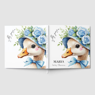 Silly Goose Boy Birthday baby shower Guest Book