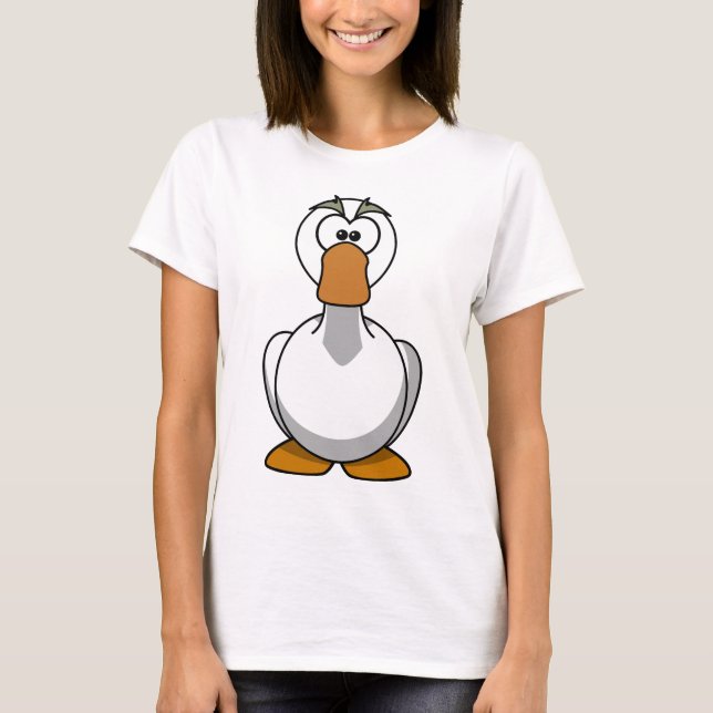 Silly Goose Cartoon T-Shirt (Front)