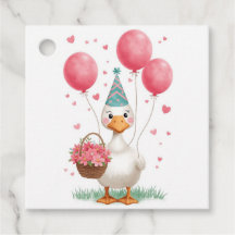 Silly Goose Favour Tags