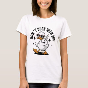 Silly Goose Funny Duck: Hilarious Waterfowl Comedy T-Shirt