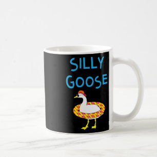 Silly Goose Funny Halloween Sungles And Floatie  Coffee Mug