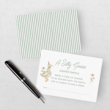 Silly Goose Green Baby Shower 