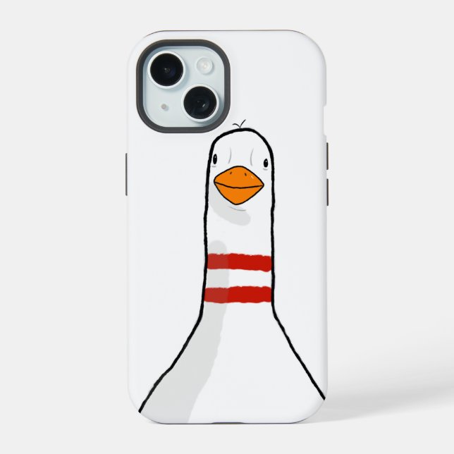 Silly goose iPhone case  (Back)