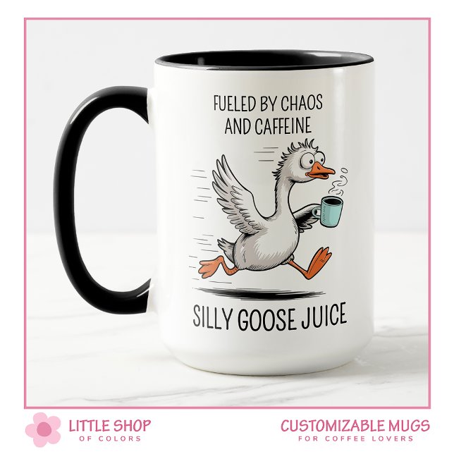 Silly Goose Juice Funny Personalized Mug (Creator Uploaded)