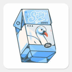 Silly Goose Juice stickers